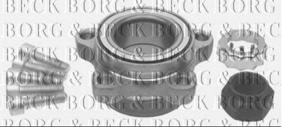 BORG & BECK bwk862 -  Комплект подшипника ступицы колеса